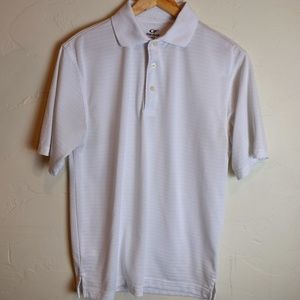 Top Flite White Polo Shirt!